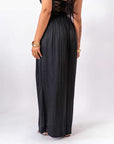 Pantalone Satin Plissè
