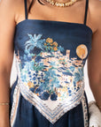 Coordinato In Raso Ocean