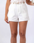Shorts Con Cintura