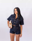 Giacca Dark Denim