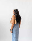 Dress Longuette In Denim