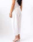 Pantalone Di Lino Withe