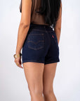 Short Dark Denim