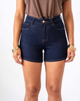Short Dark Denim