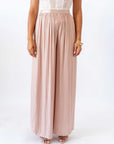 Pantalone Satin Plissè