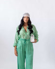 Camicia Veil Green