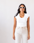 T-shirt scollo A V