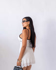 Mini Dress In Pizzo