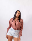 Camicia Veil Bronze