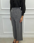 Pantalone Slouchy Con Pinces