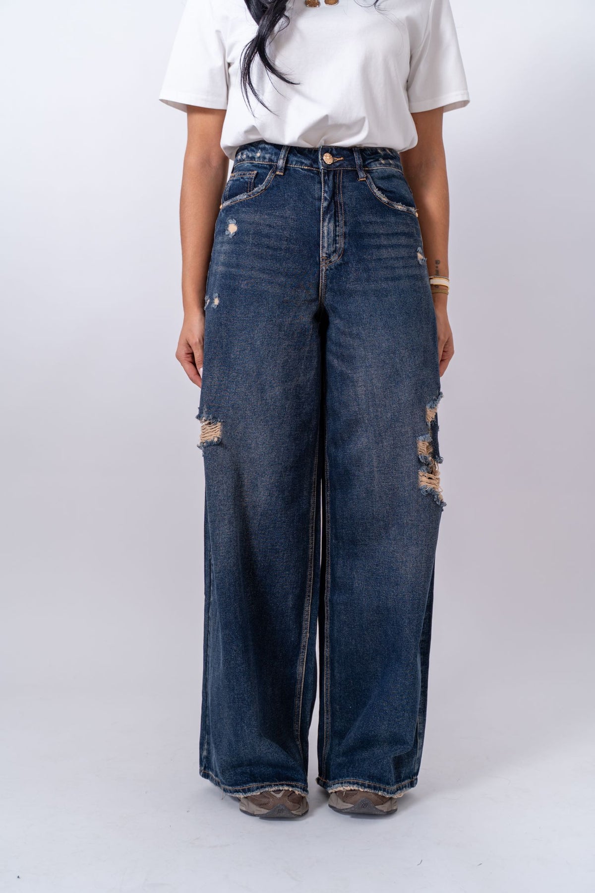 Jeans Strain Wide Leg