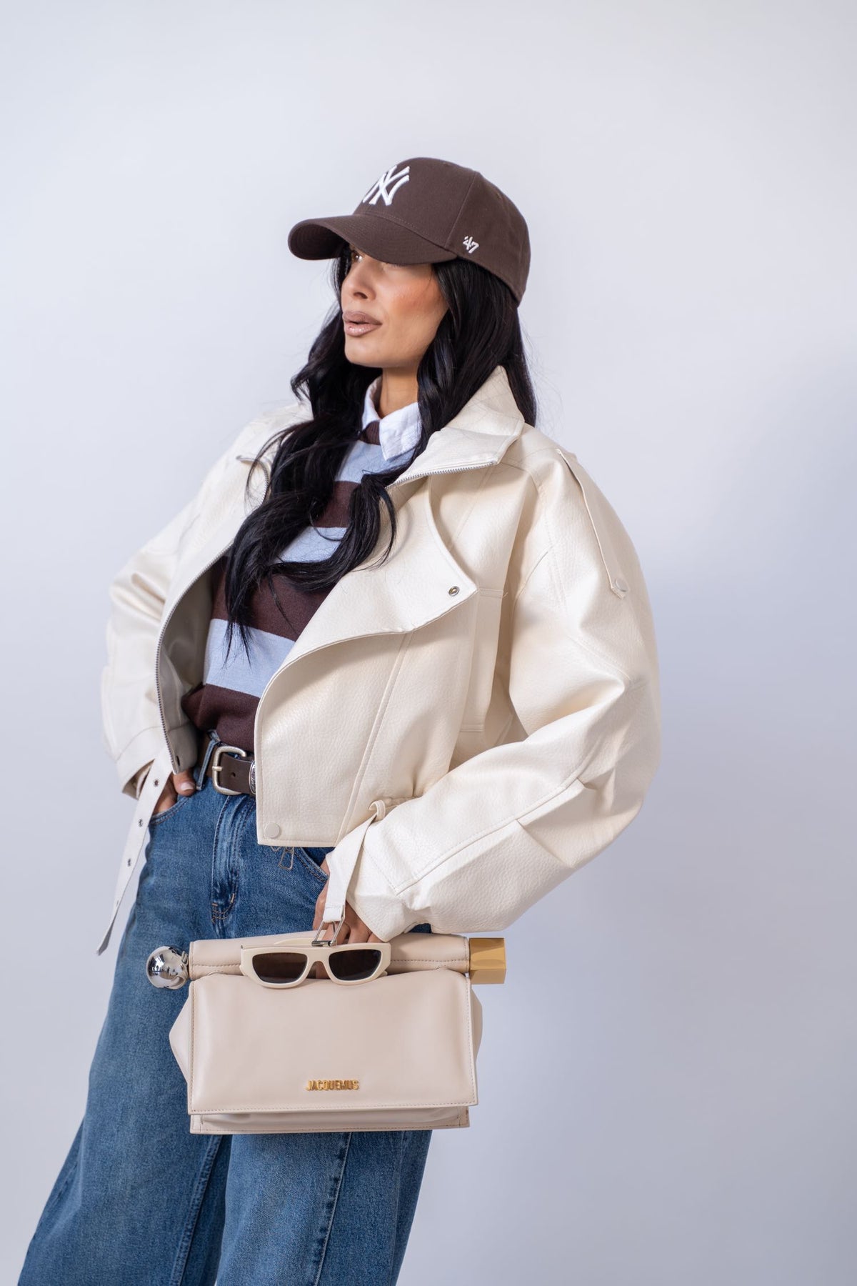 Chiodo Crop Withe