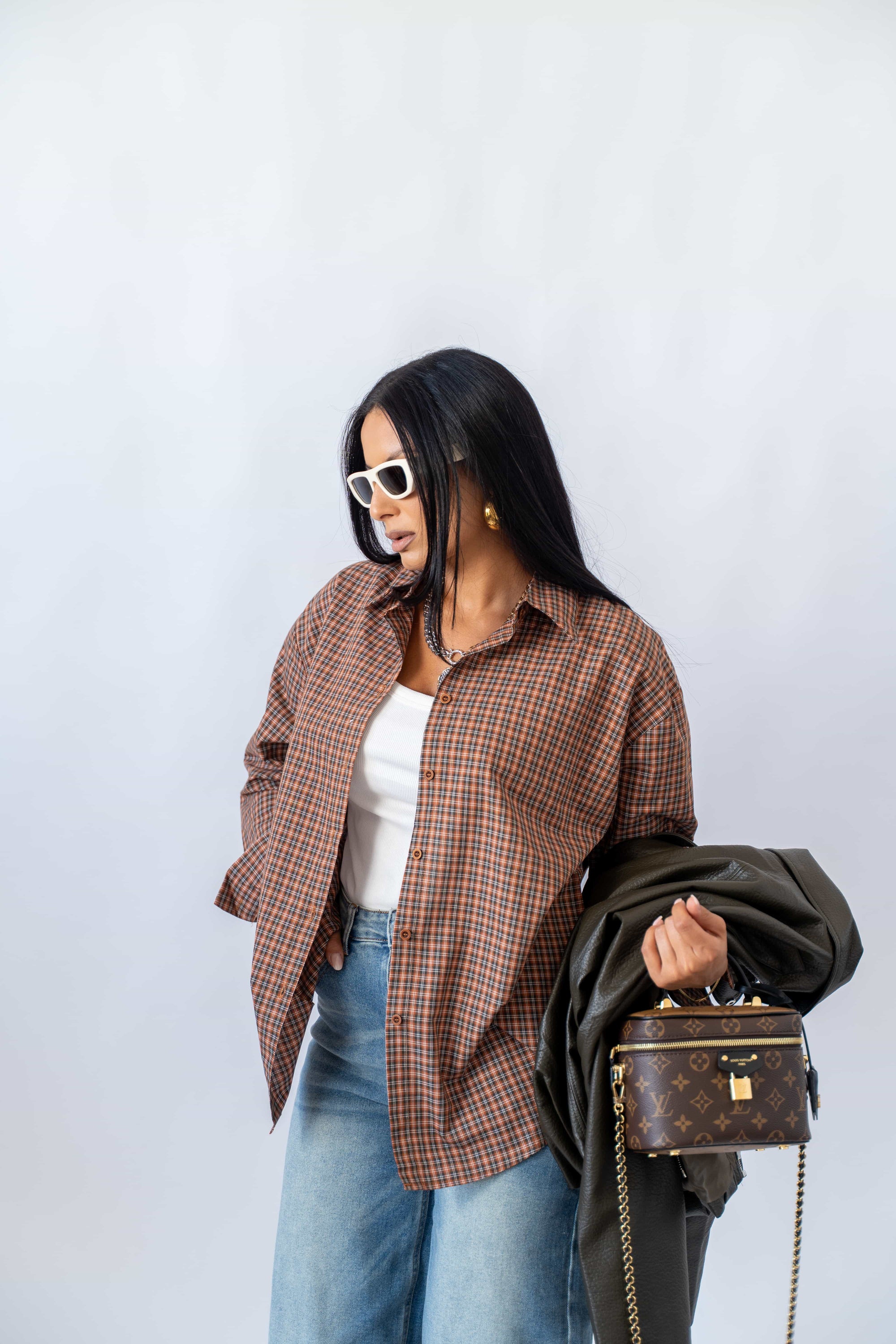 Camicia Square Camel