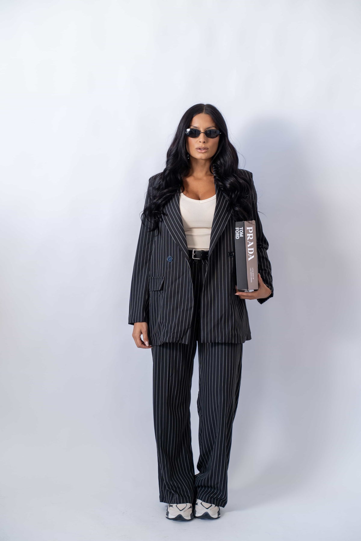Tailleur Gessato Doppio Petto