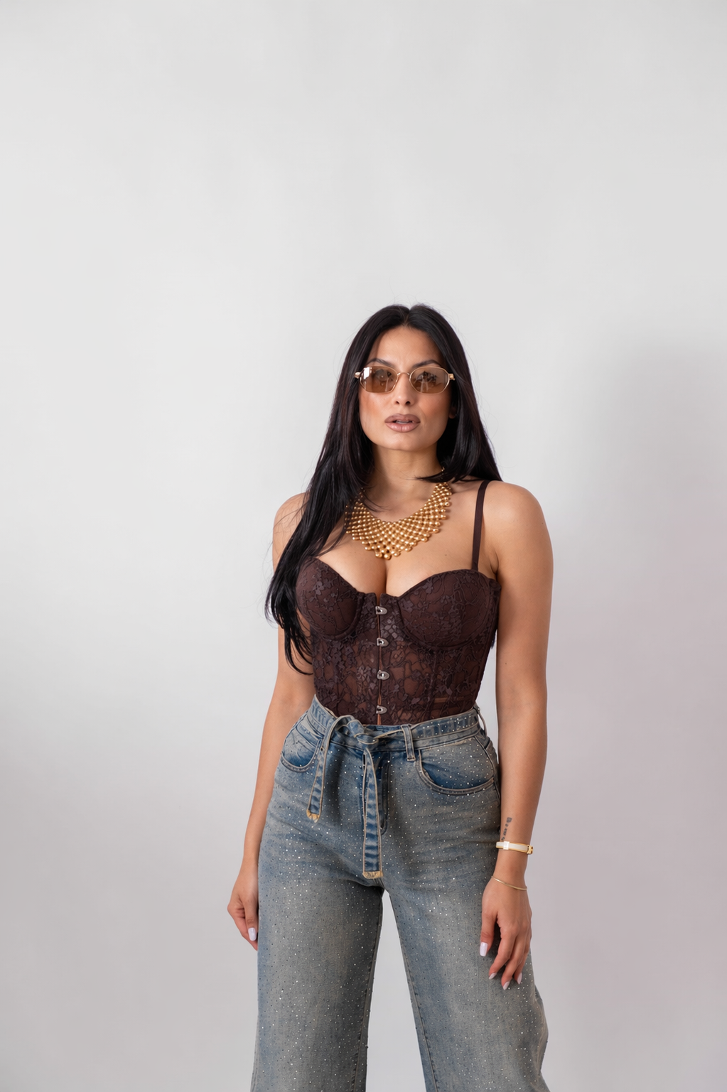 Bustier Mocha - Stylish Moda