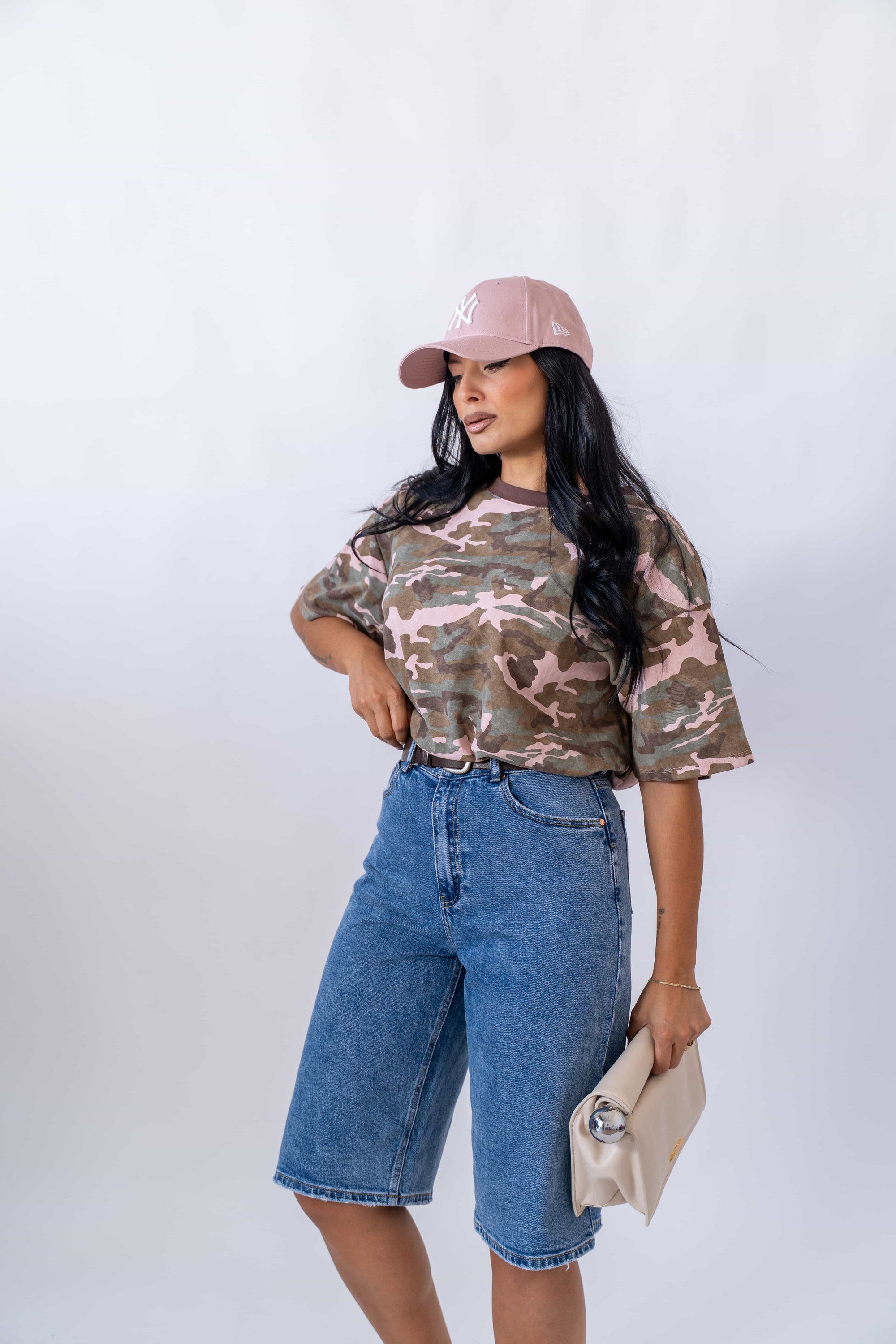 T-Shirt Military Pink