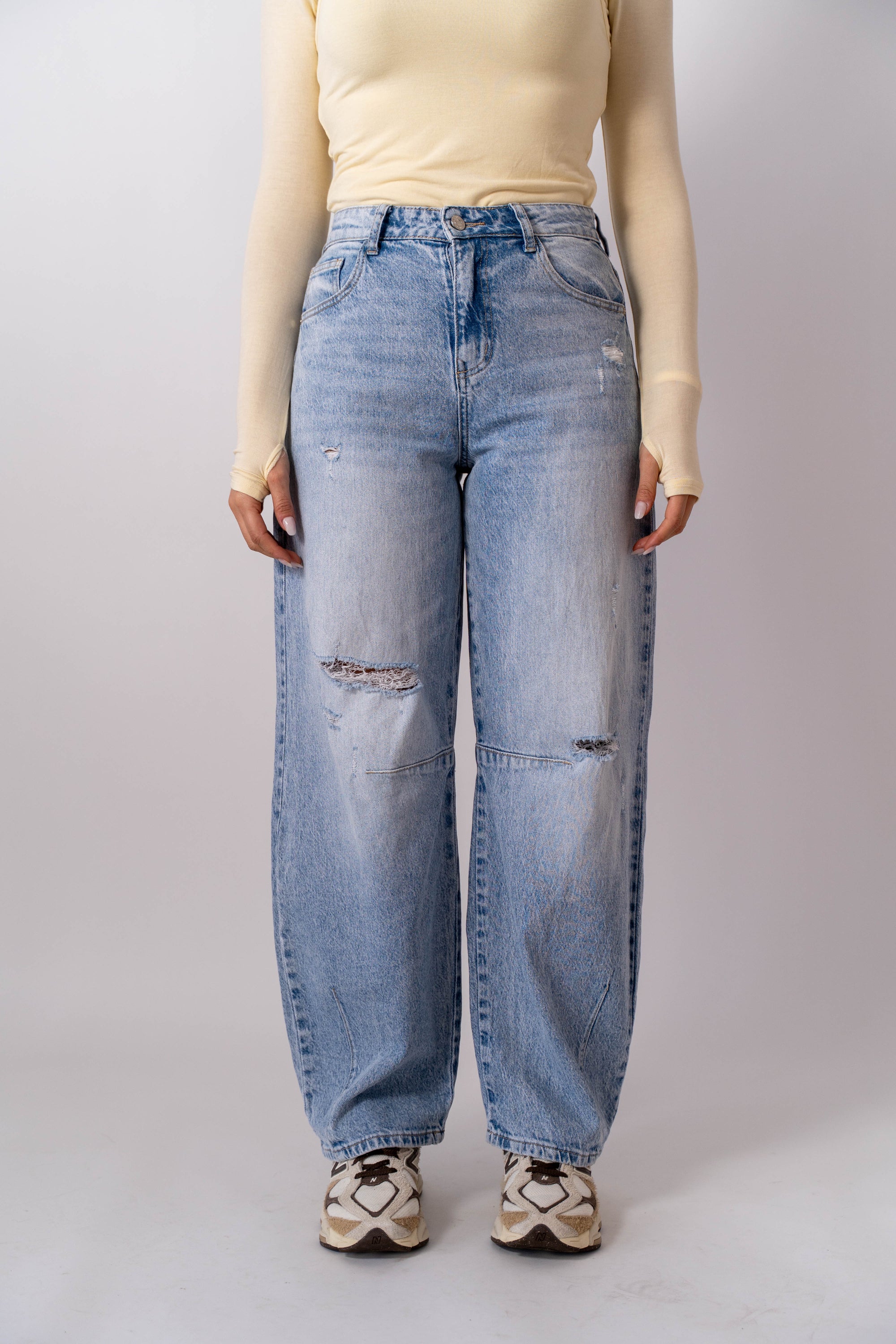 Jeans Con Rotture - Stylish Moda