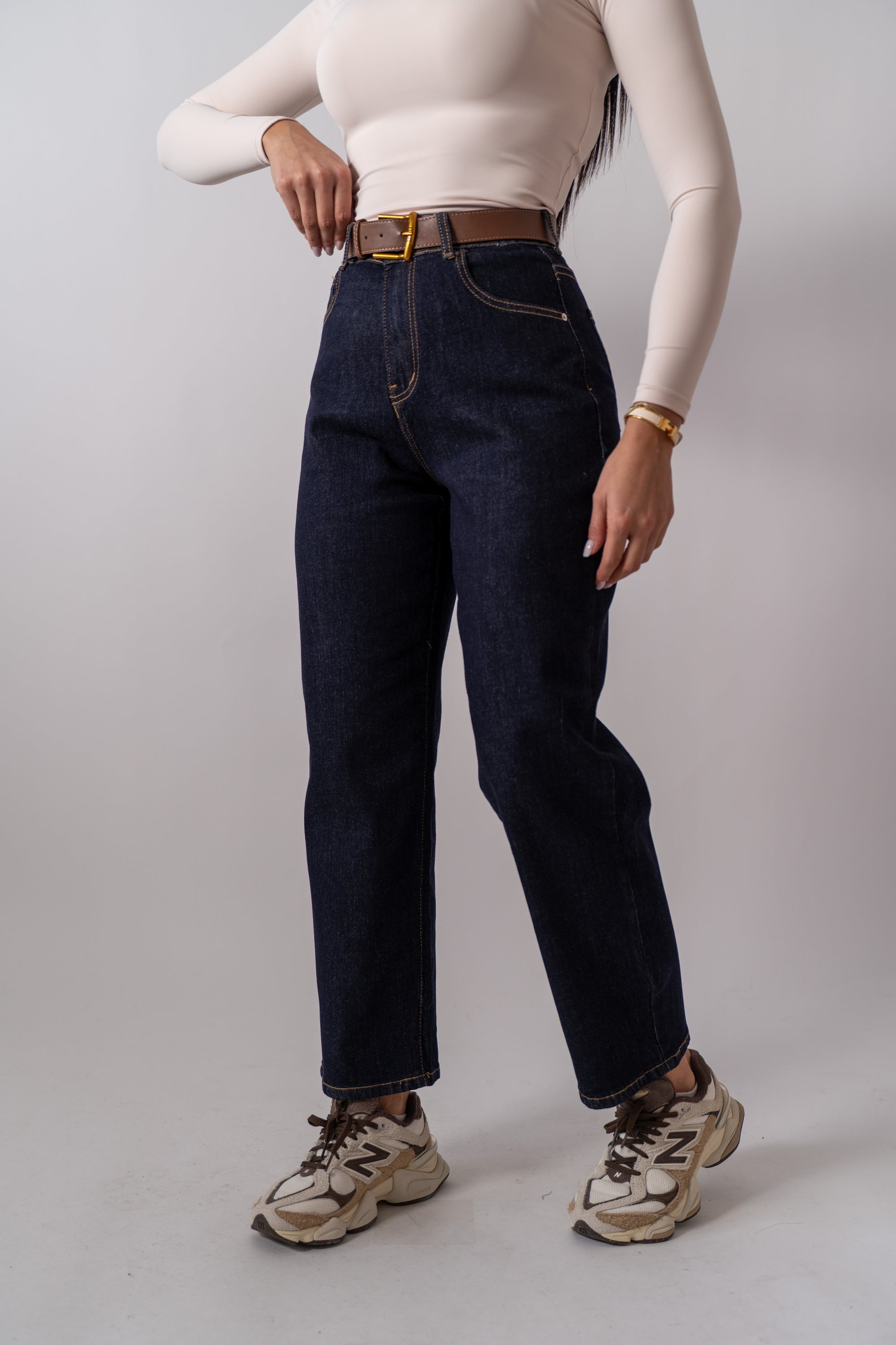 Jeans Mom Lavaggio Zero - Stylish Moda