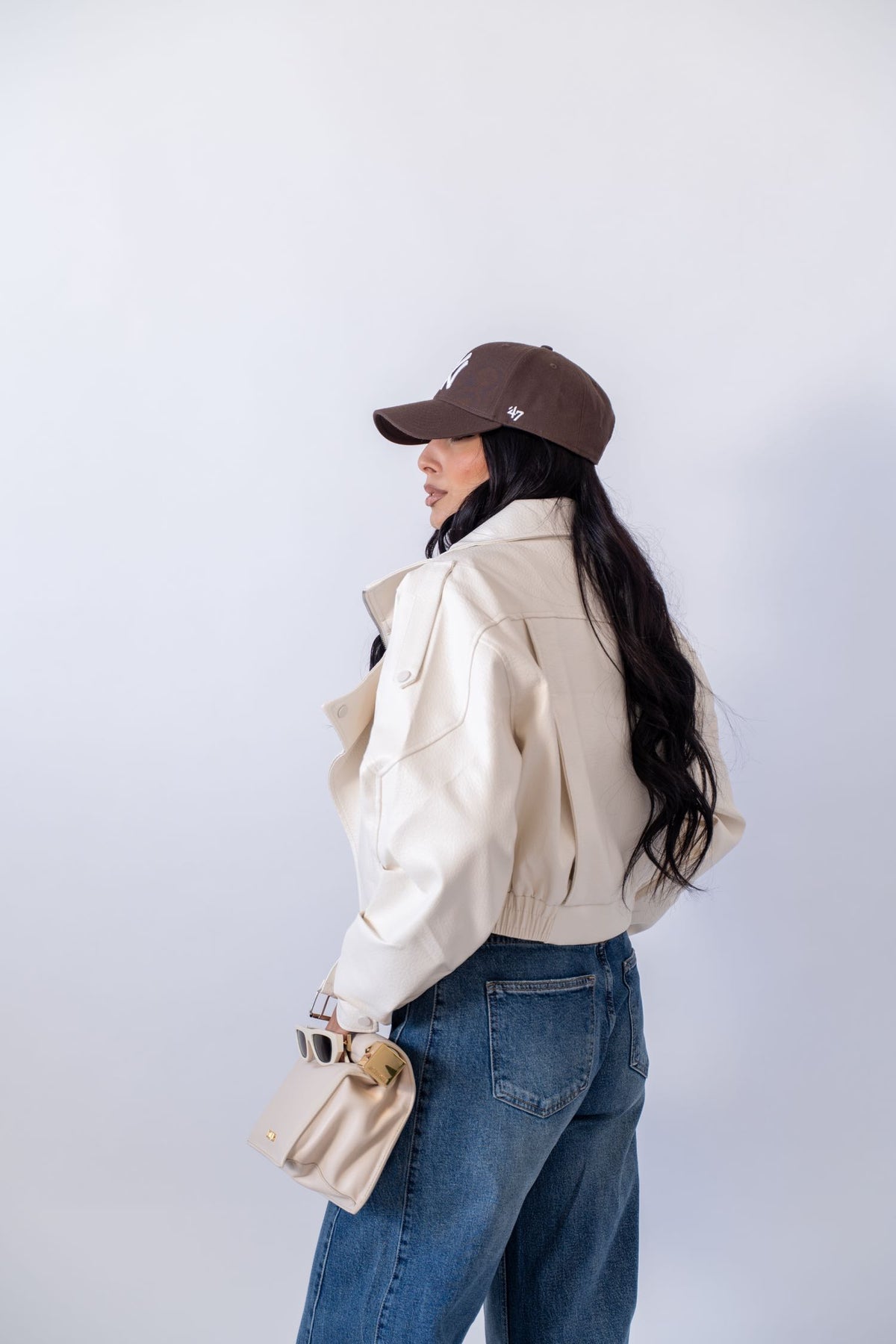 Chiodo Crop Withe