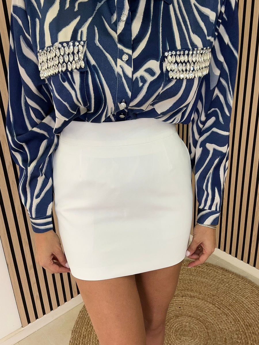 Minigonna  Vita Alta Basic
