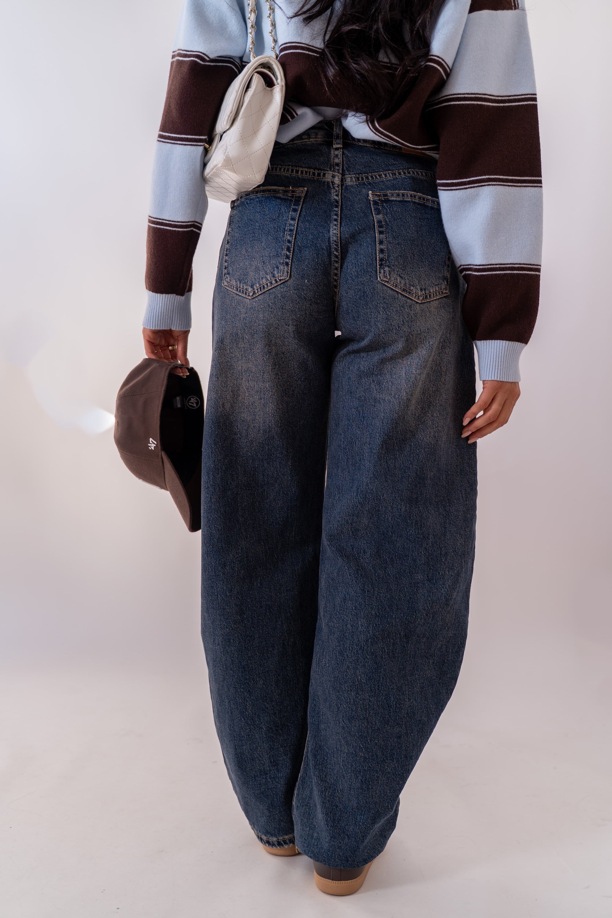 Jeans Balloon Denim Blu