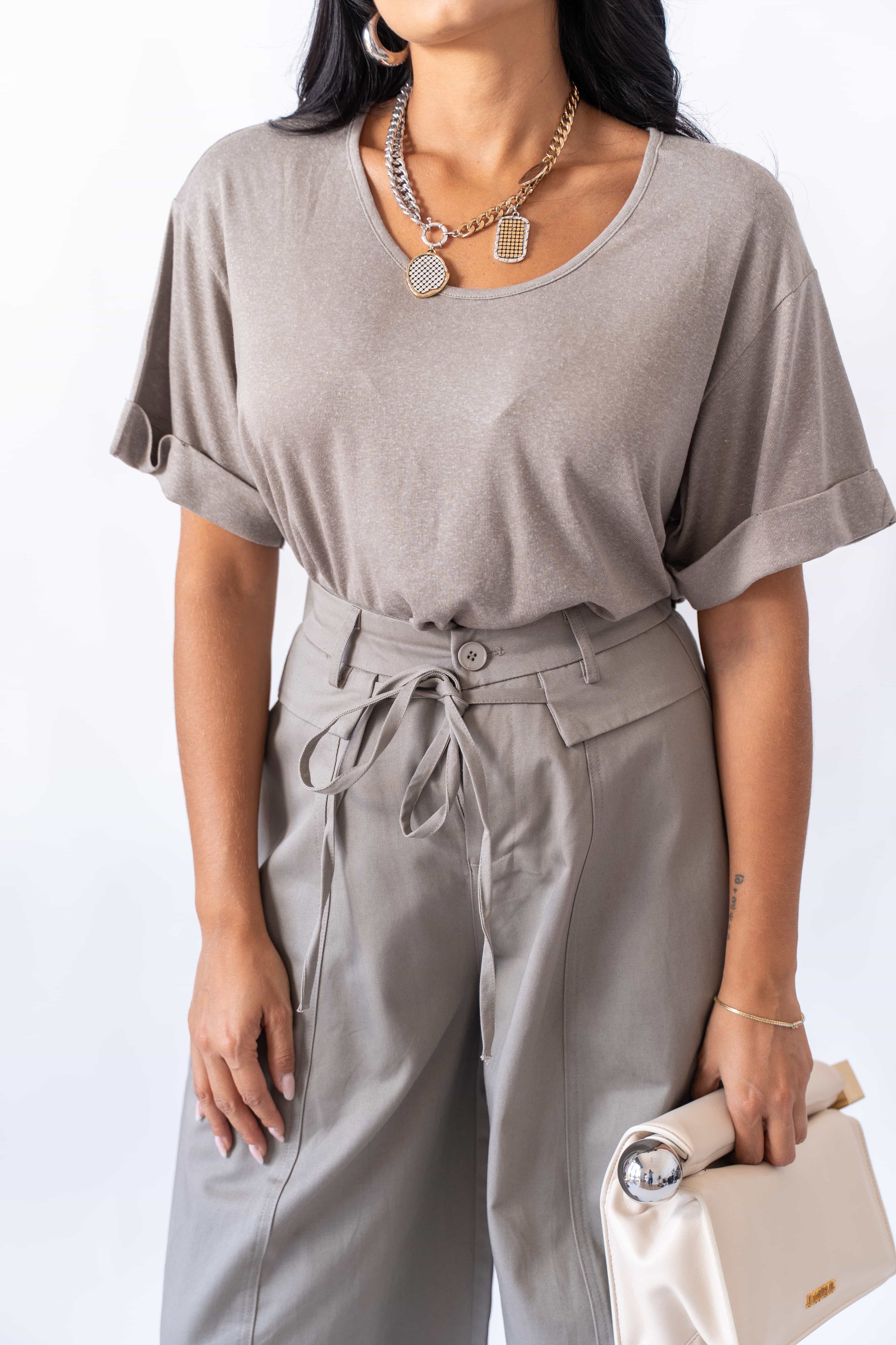 T-Shirt Over Green