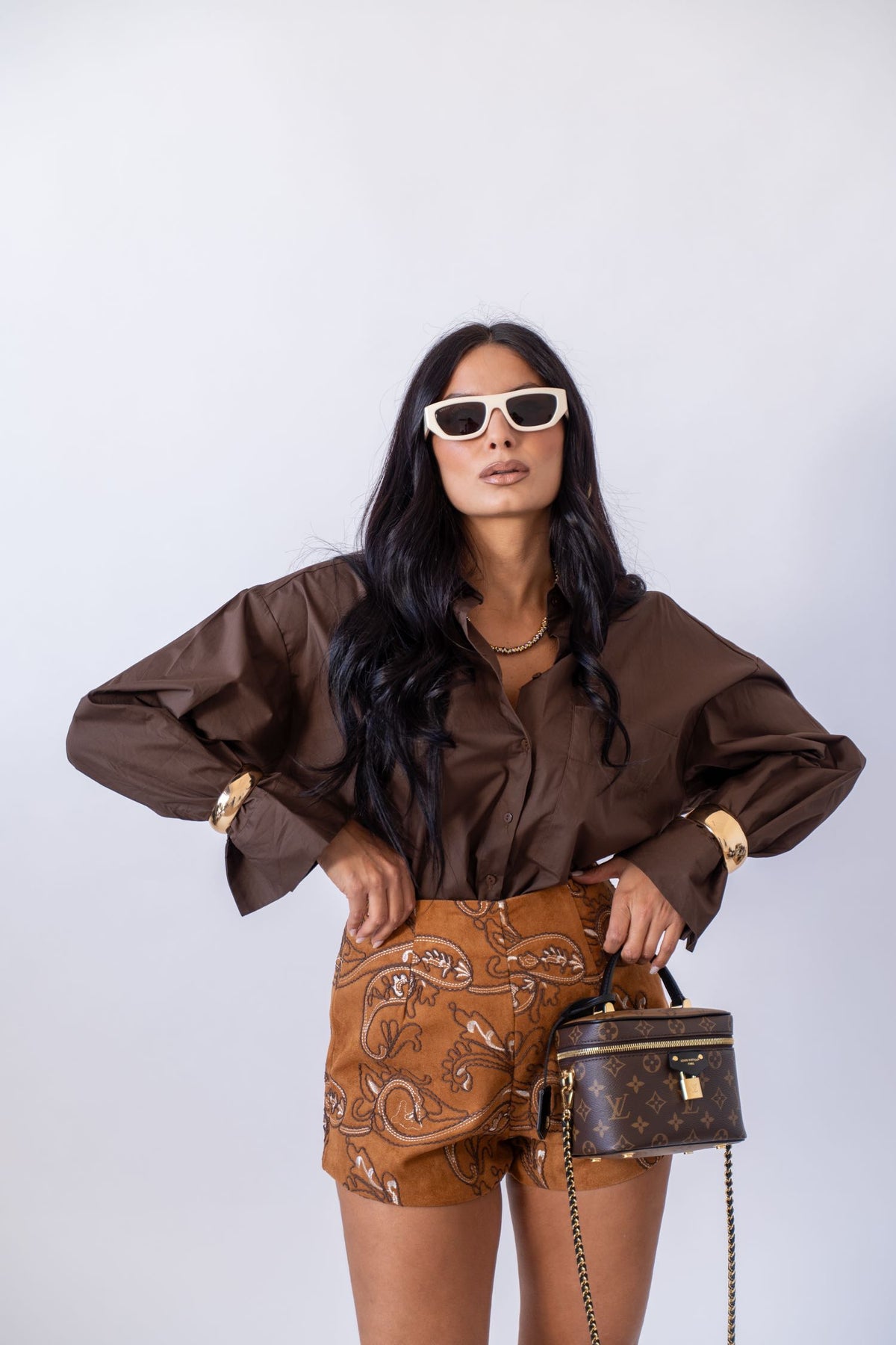 Camicia Over Brown
