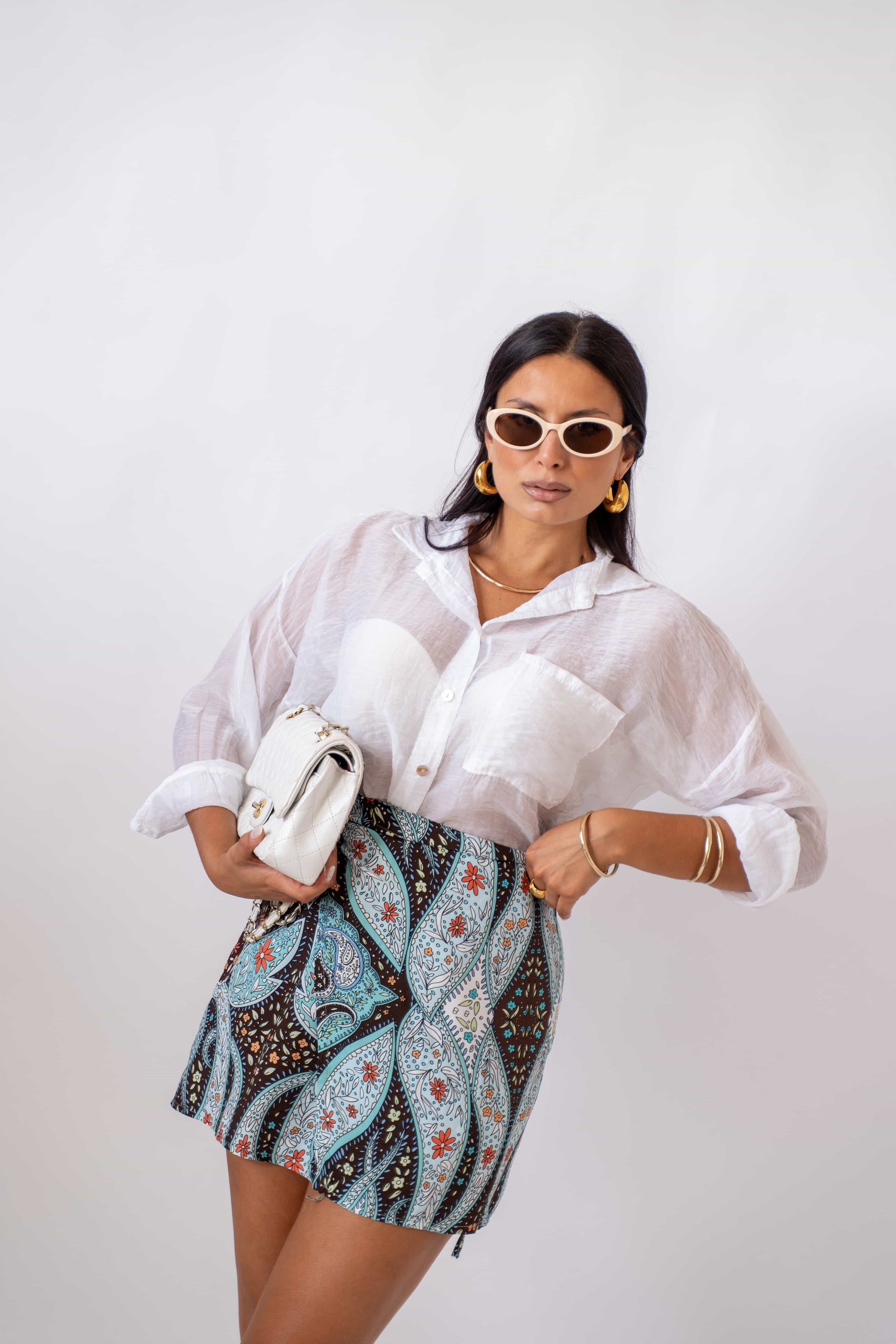 Camicia Veil Withe