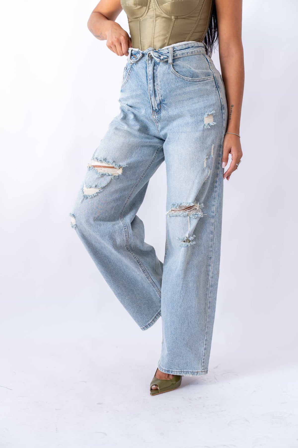 Jeans Light Tears