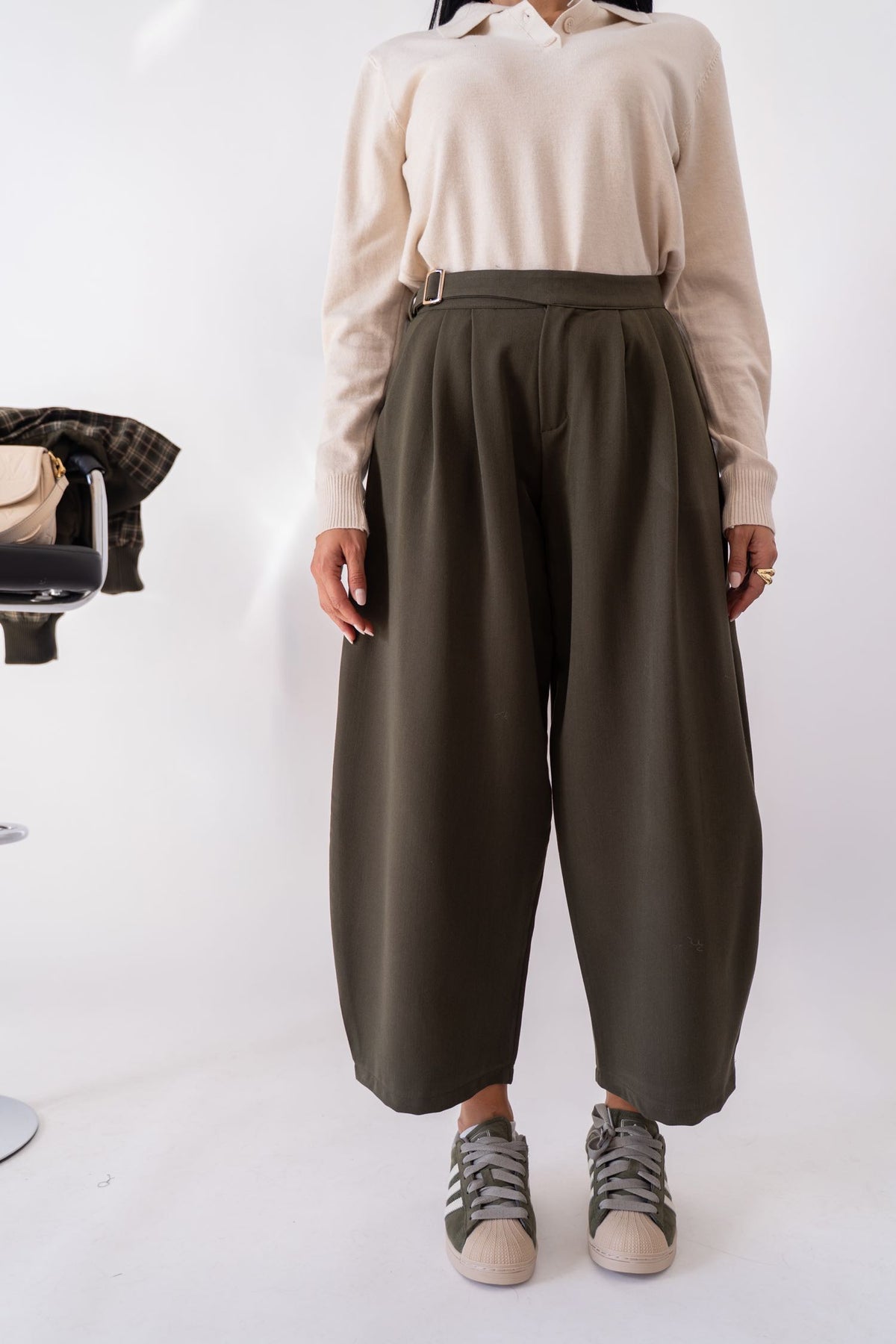Pantalone Ballon Green