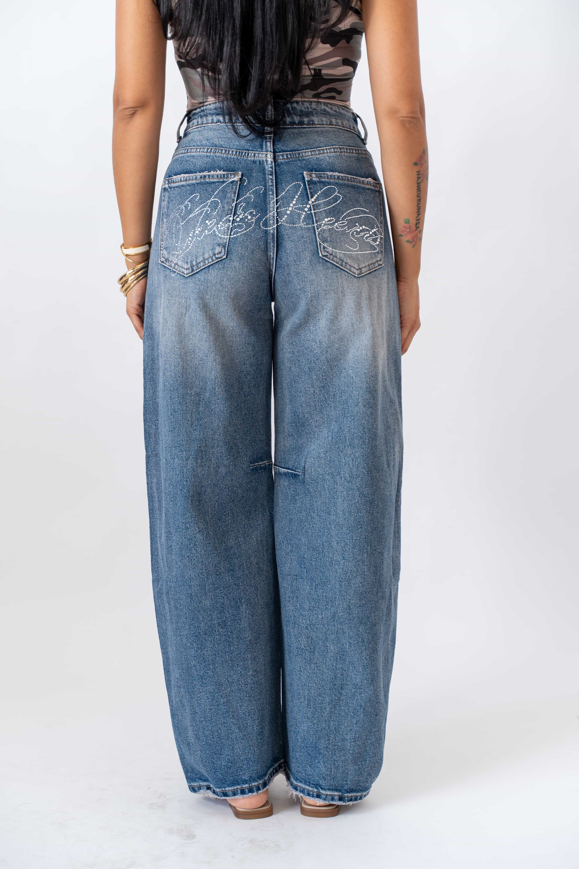 Jeans Balloon Strass