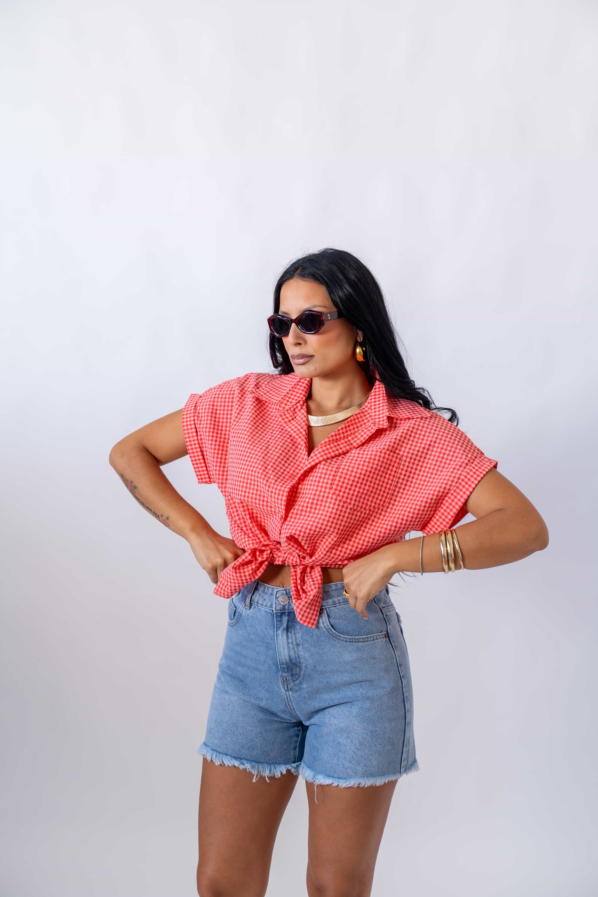 Camicia Small Square