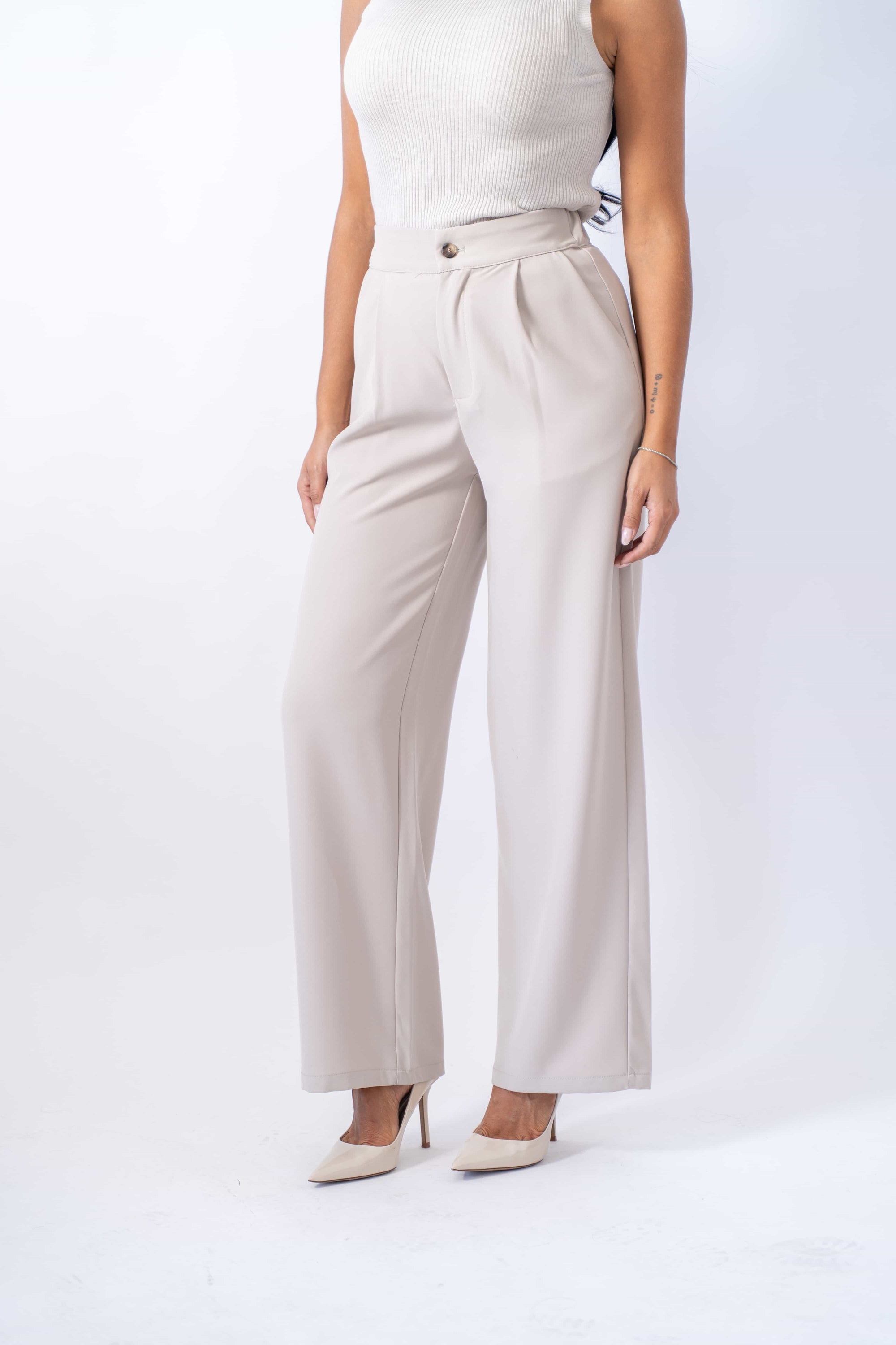 Pantalone Gamba Larga