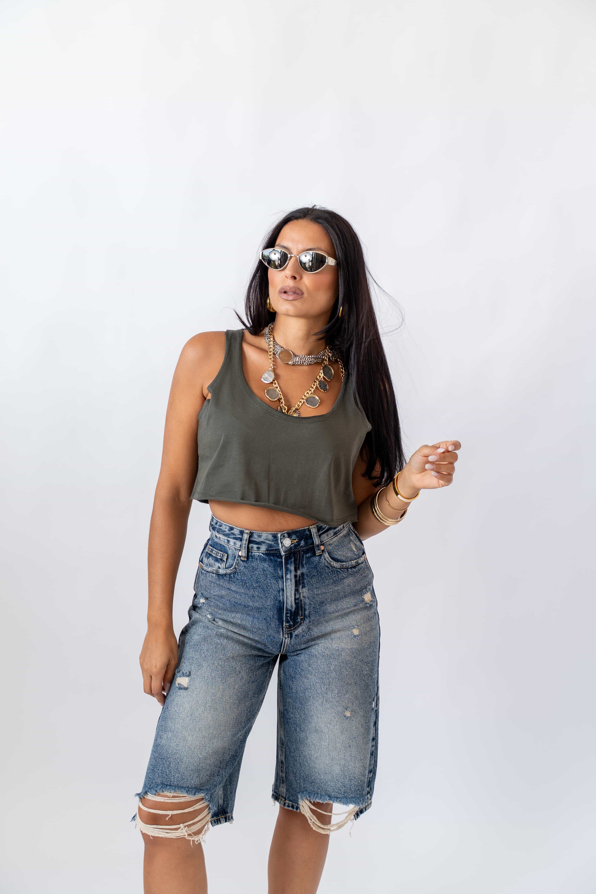 Canotta Crop Top