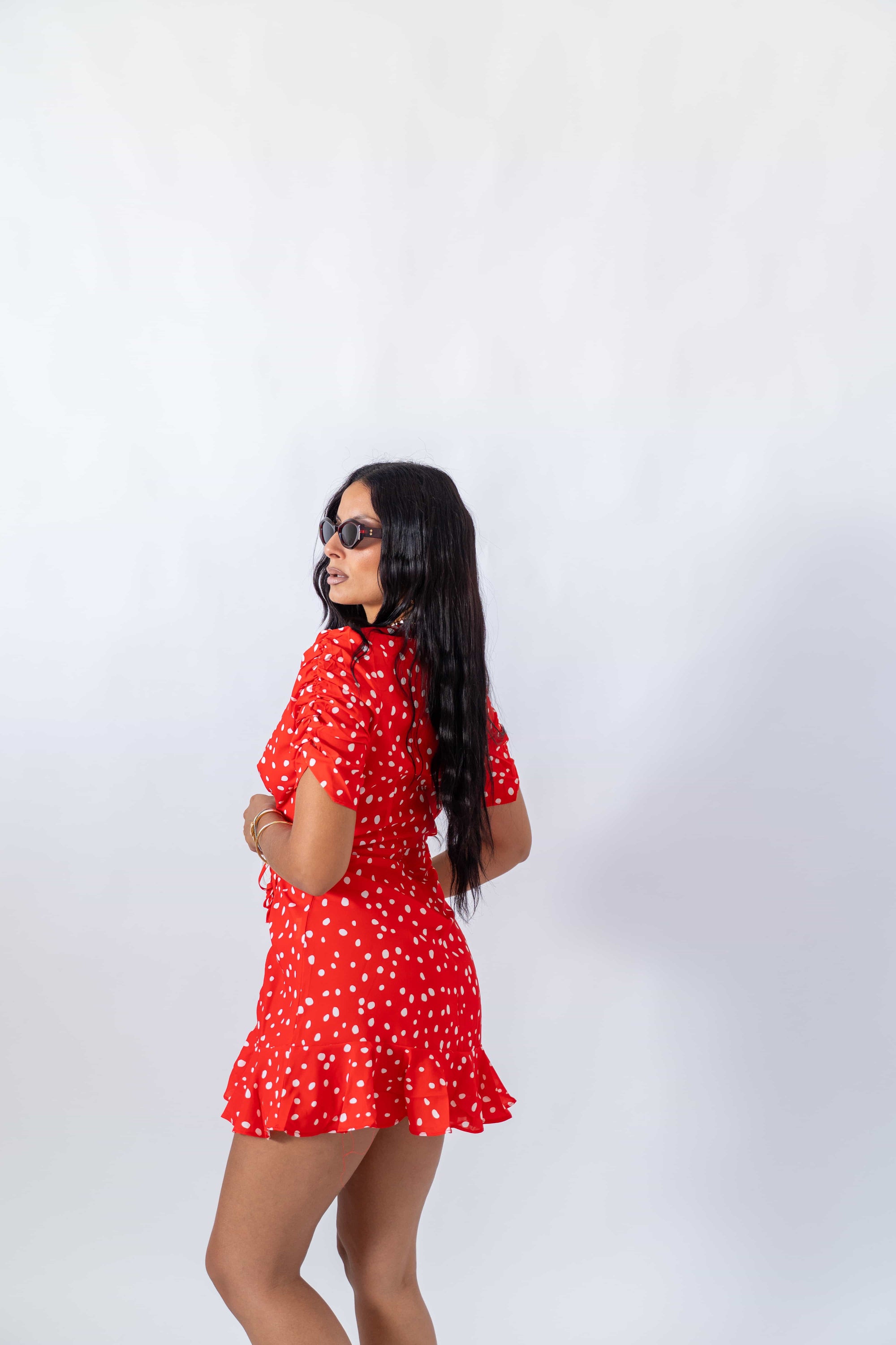 Mini Dress a Pois