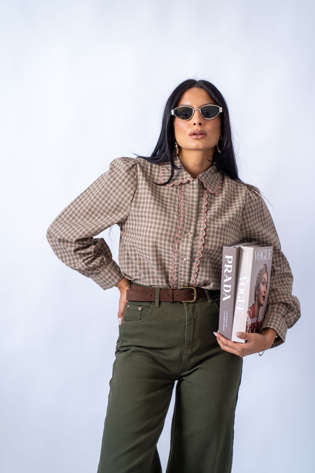 Camicia Square Green