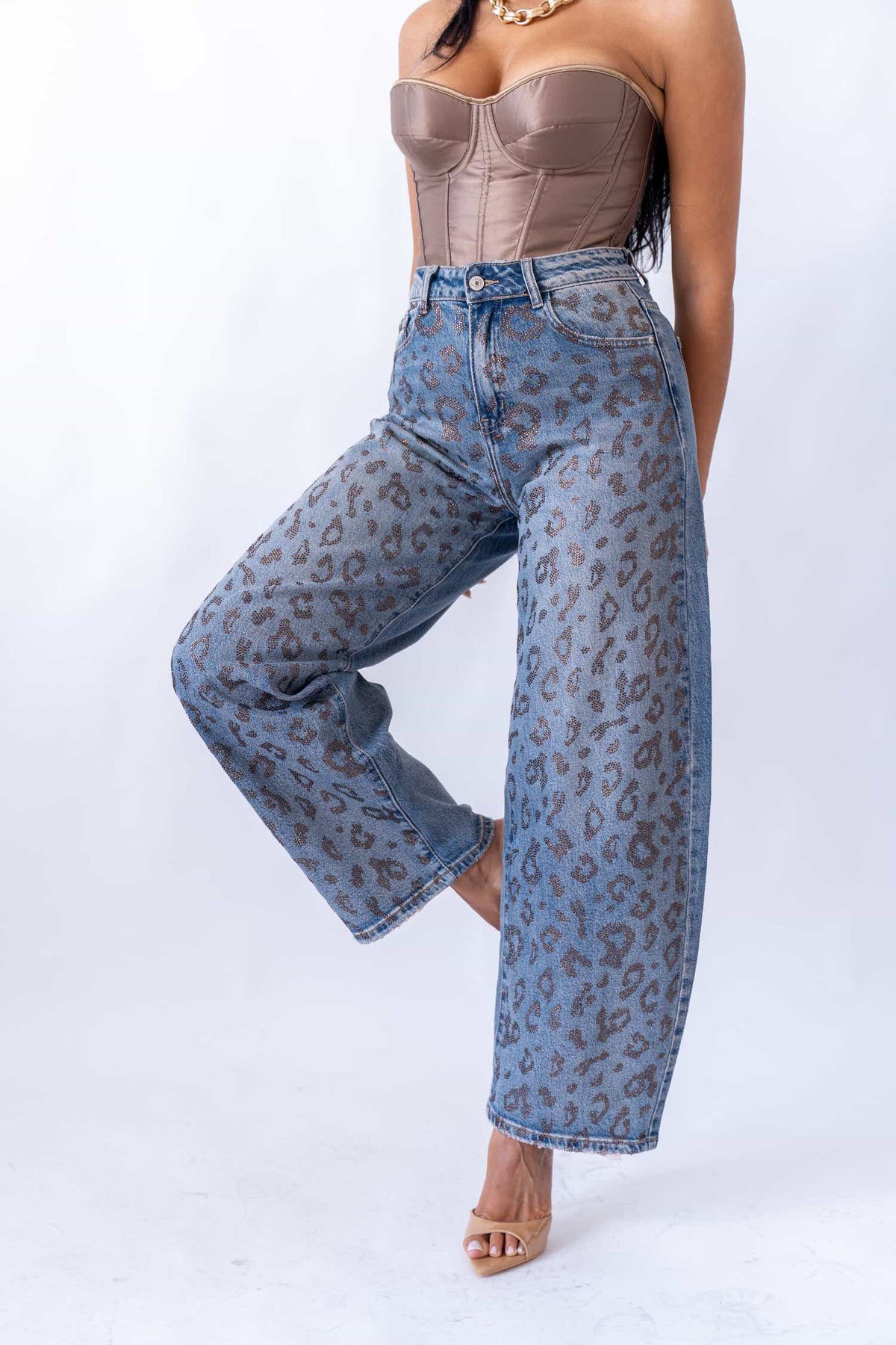 Jeans Barrell Glitter Animals