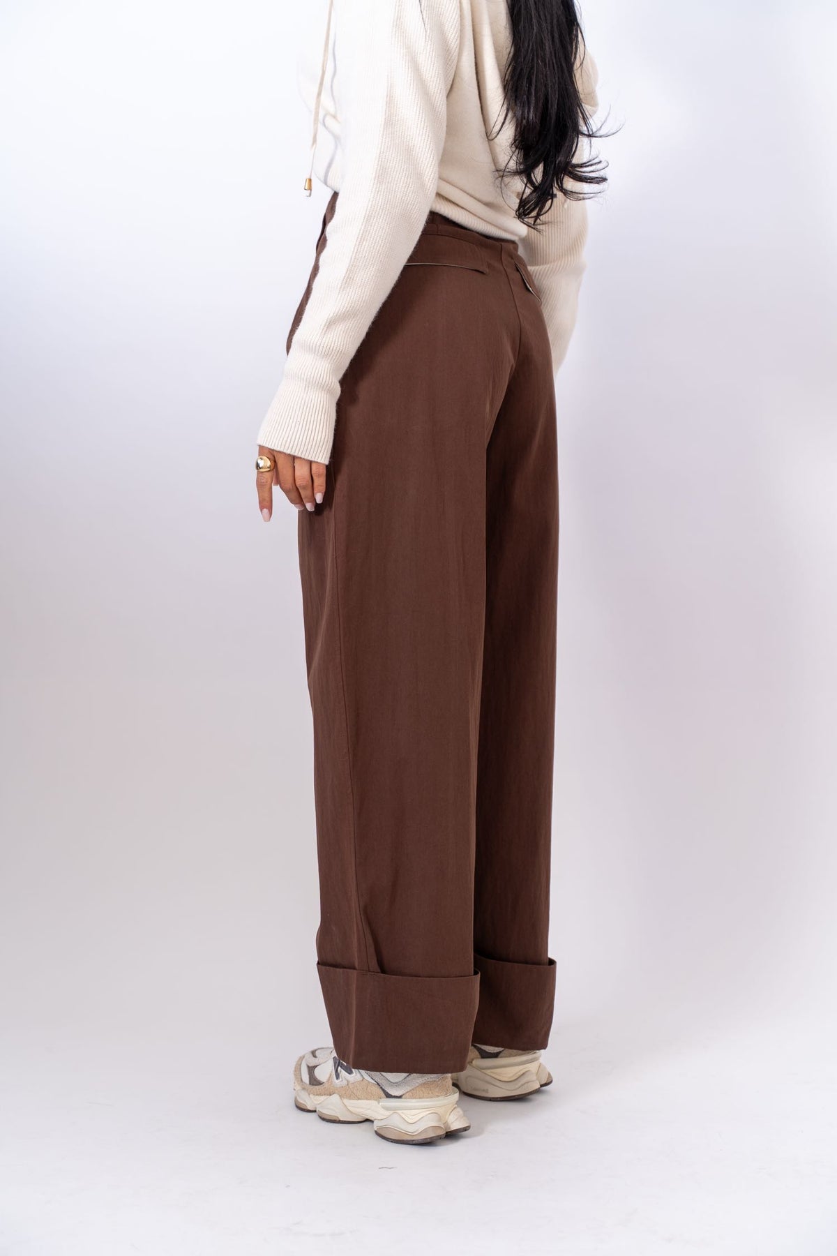 Pantalone Balloon Brown