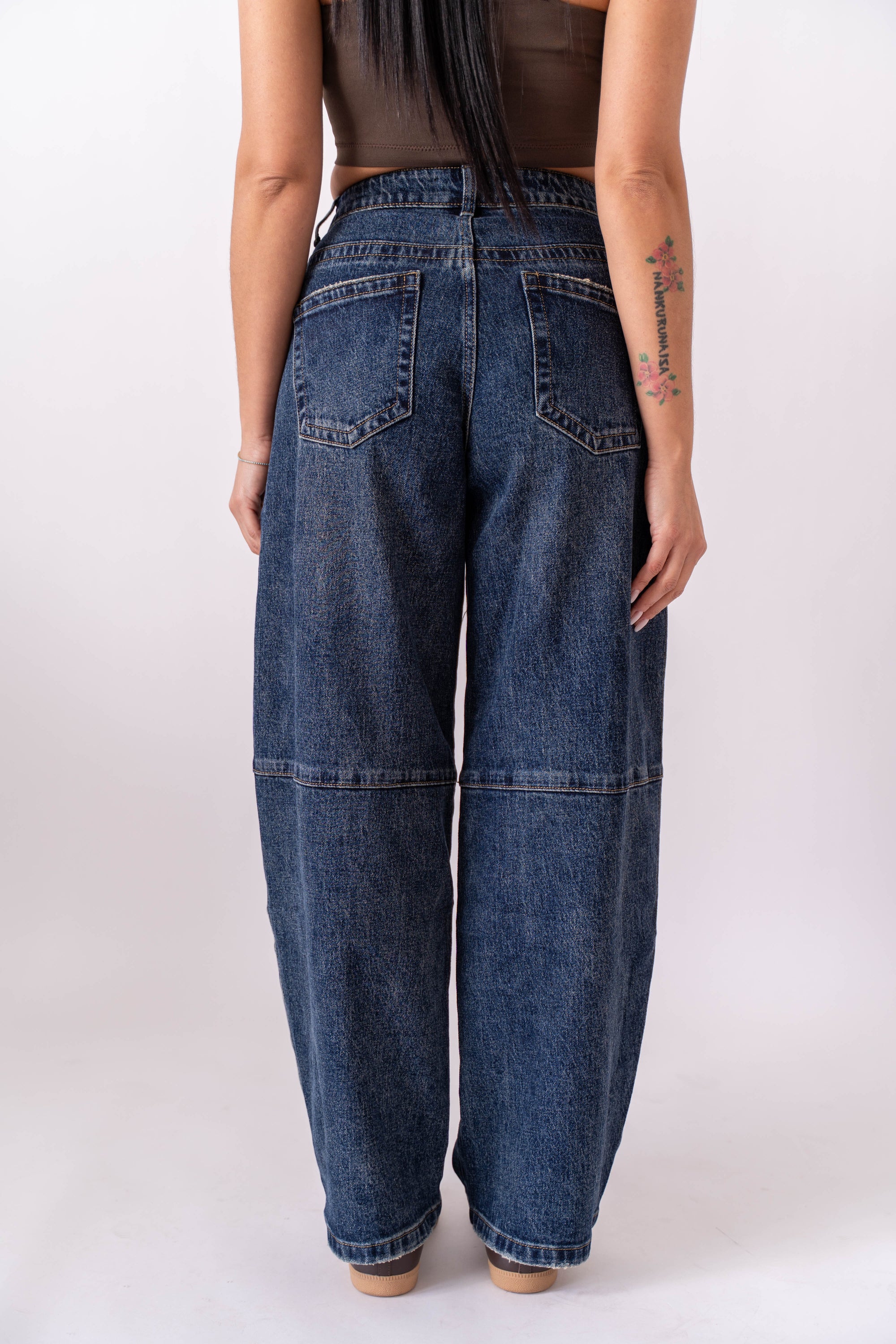 Jeans Balloon Denim Blu - Stylish Moda