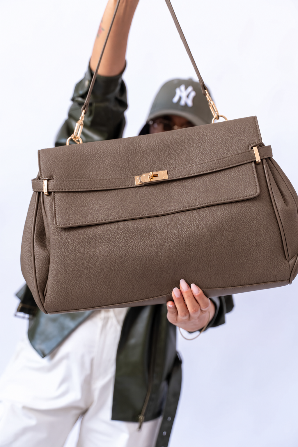 Borsa Shopper In Ecopelle