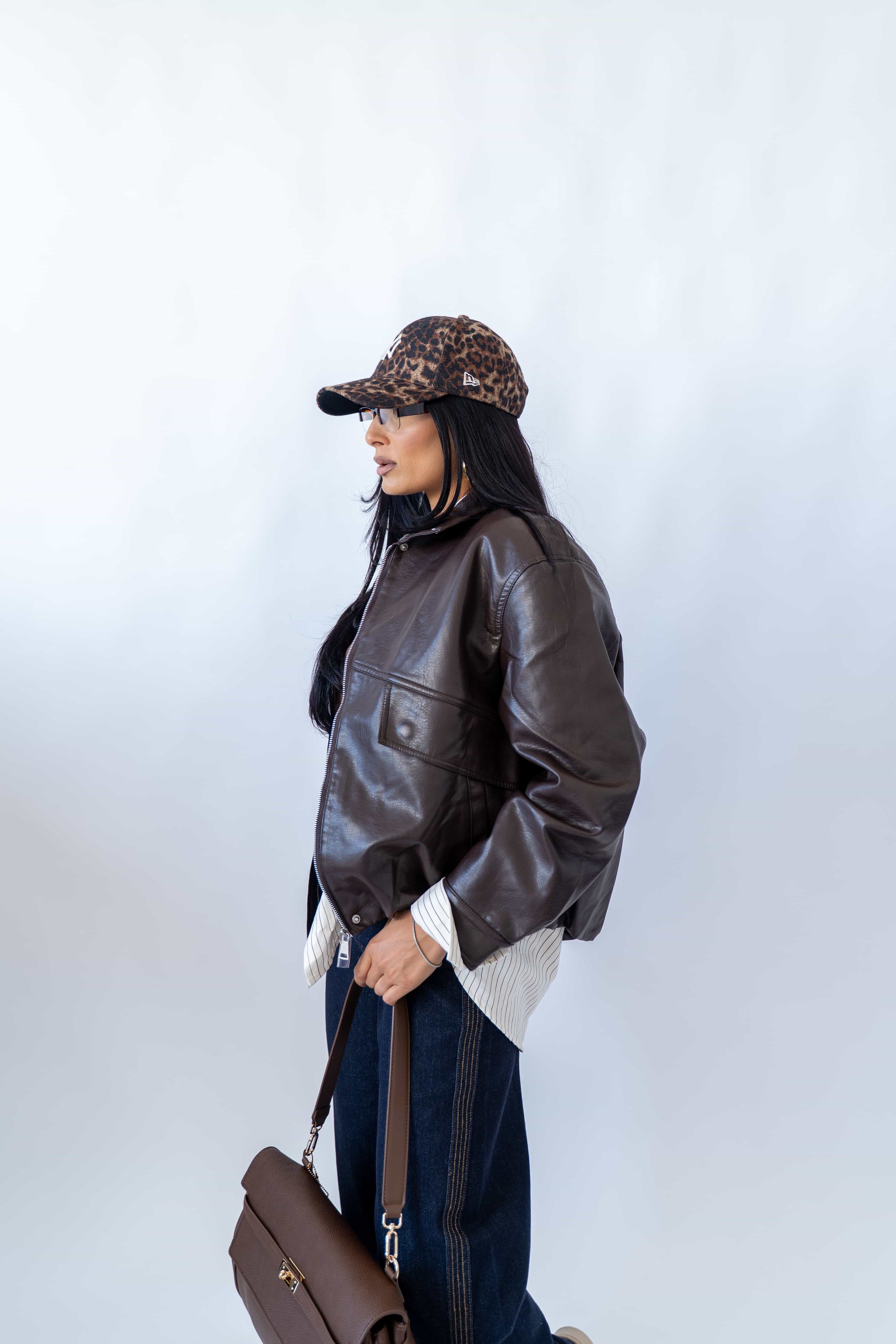 Giubbino Ecopelle Brown