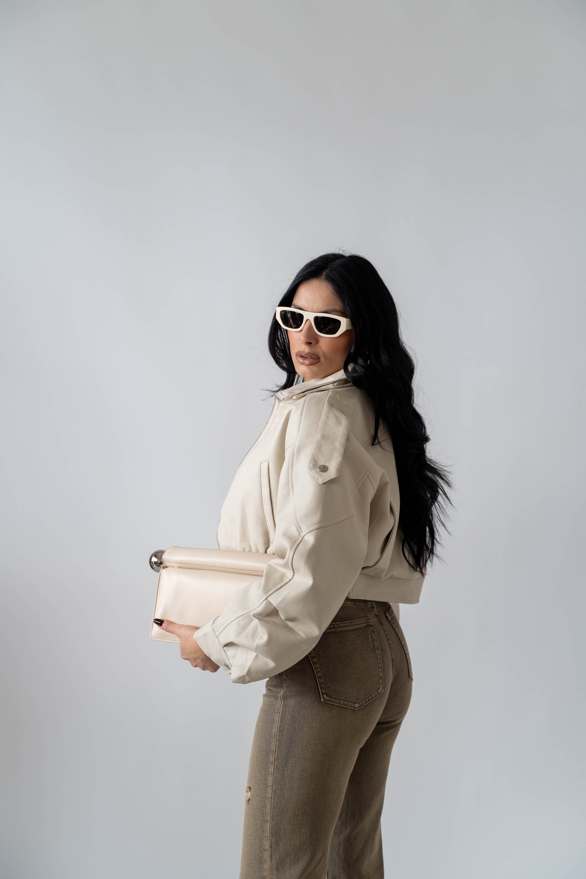 Chiodo In Ecopelle Paula