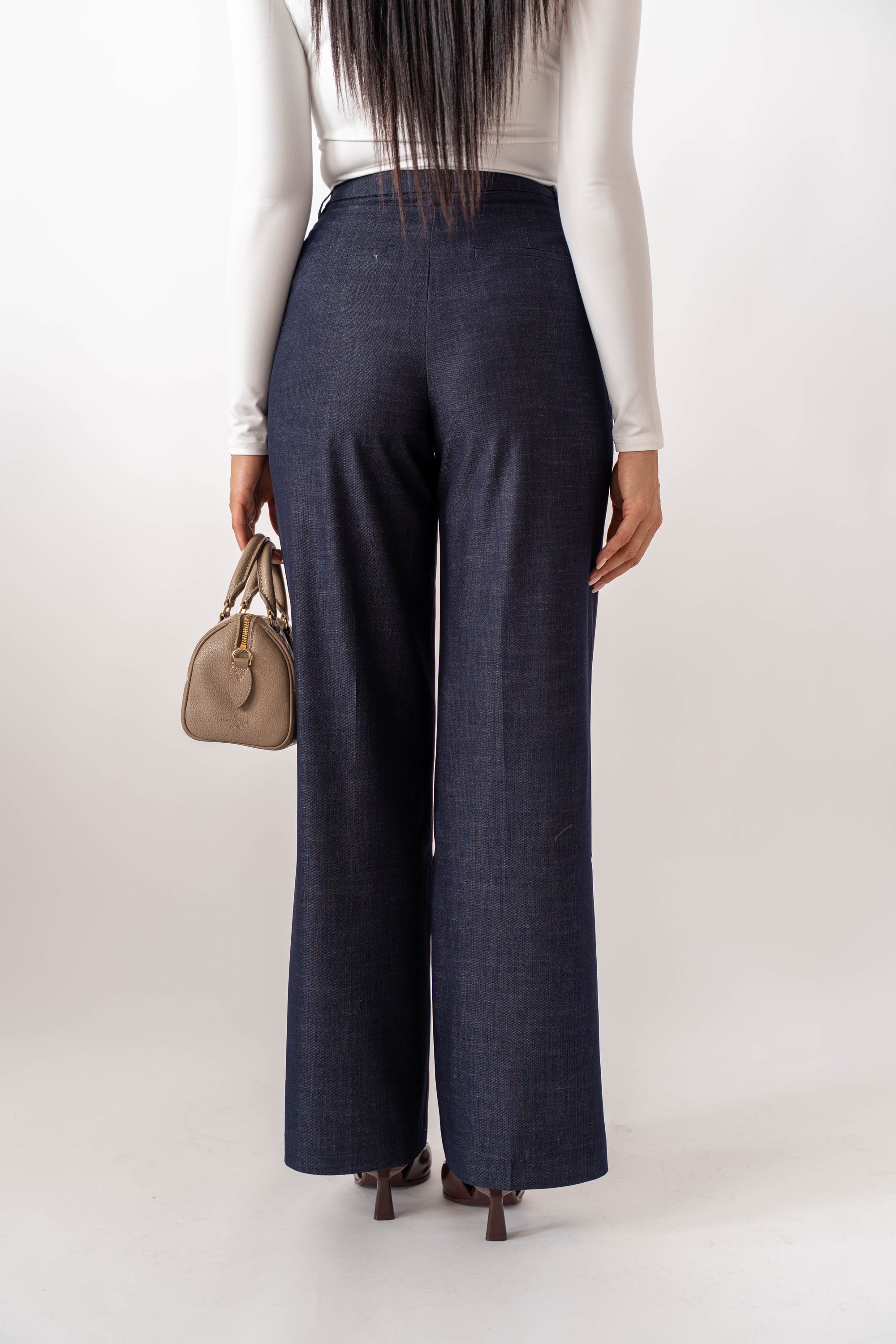Pantalone Effetto Denim