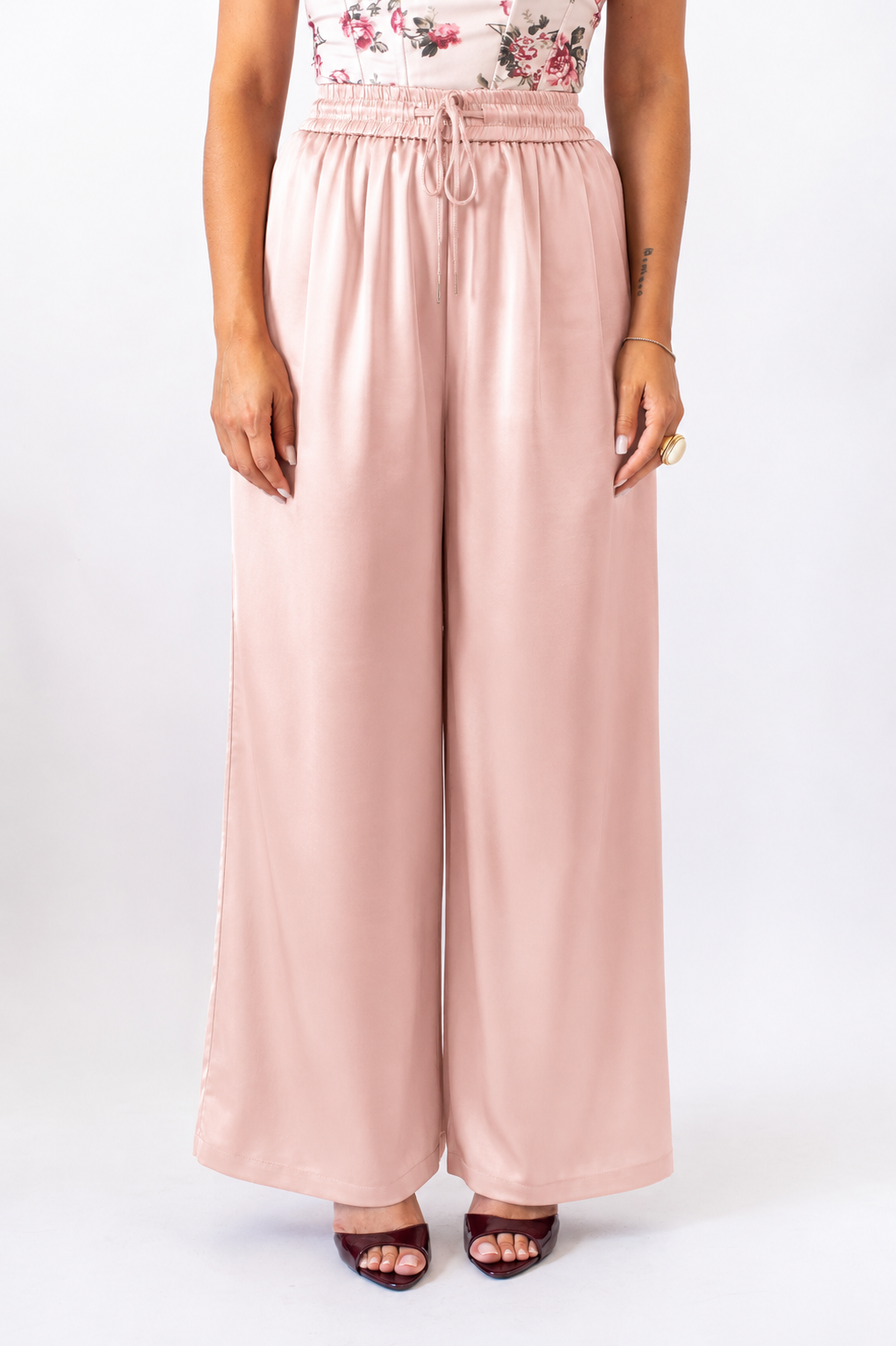 Pantalone In Raso