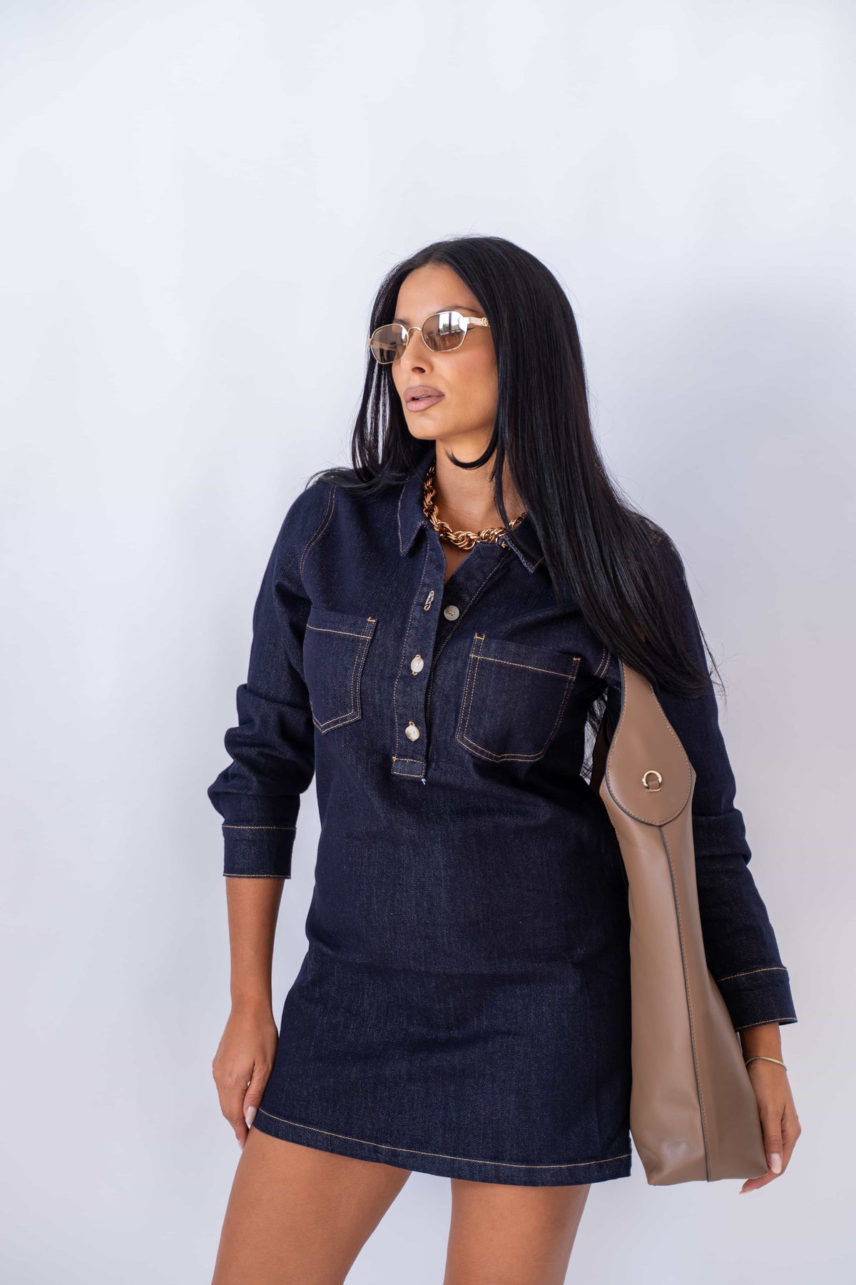 Dress Dark Denim