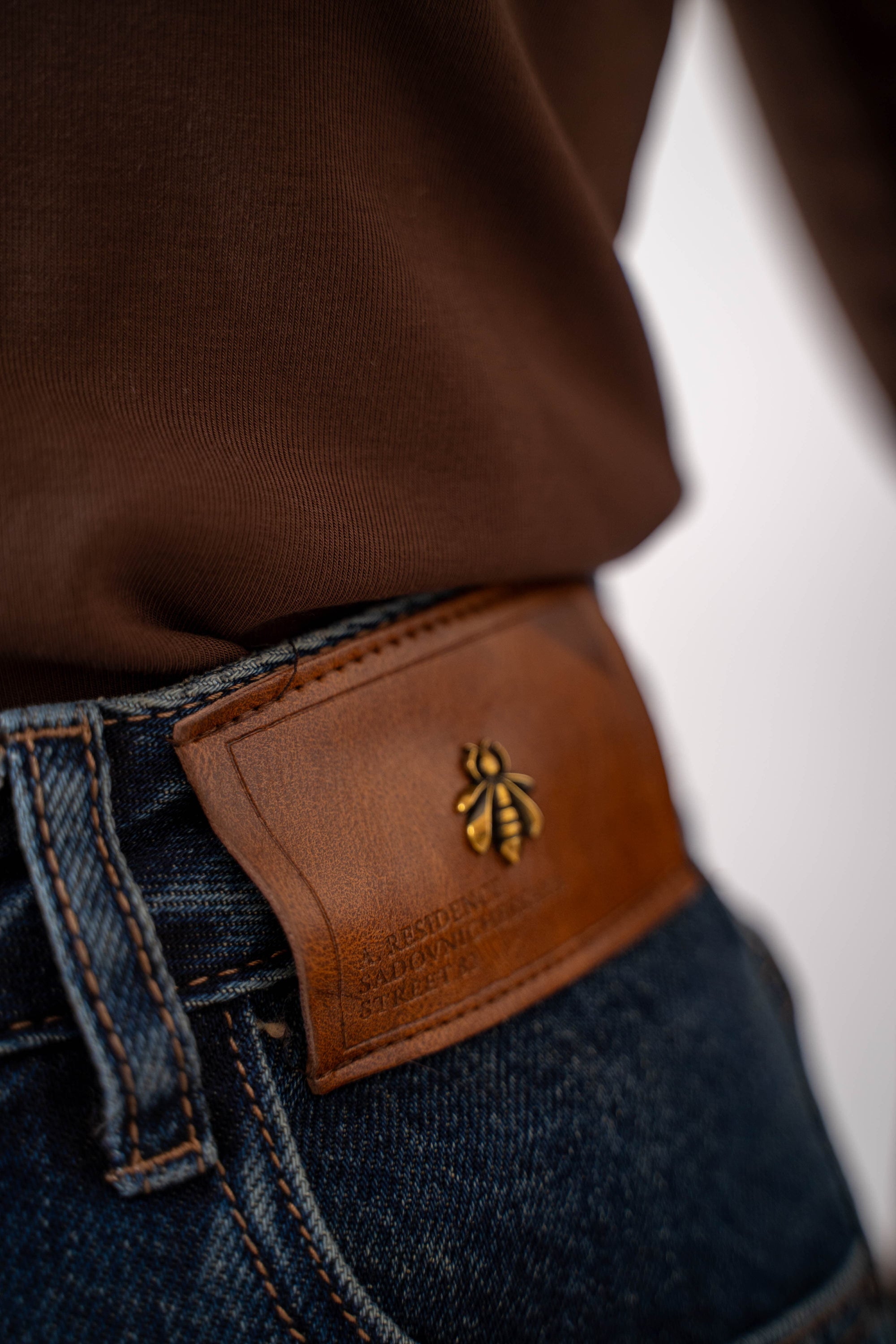 Jeans Slouchy Denim Blu