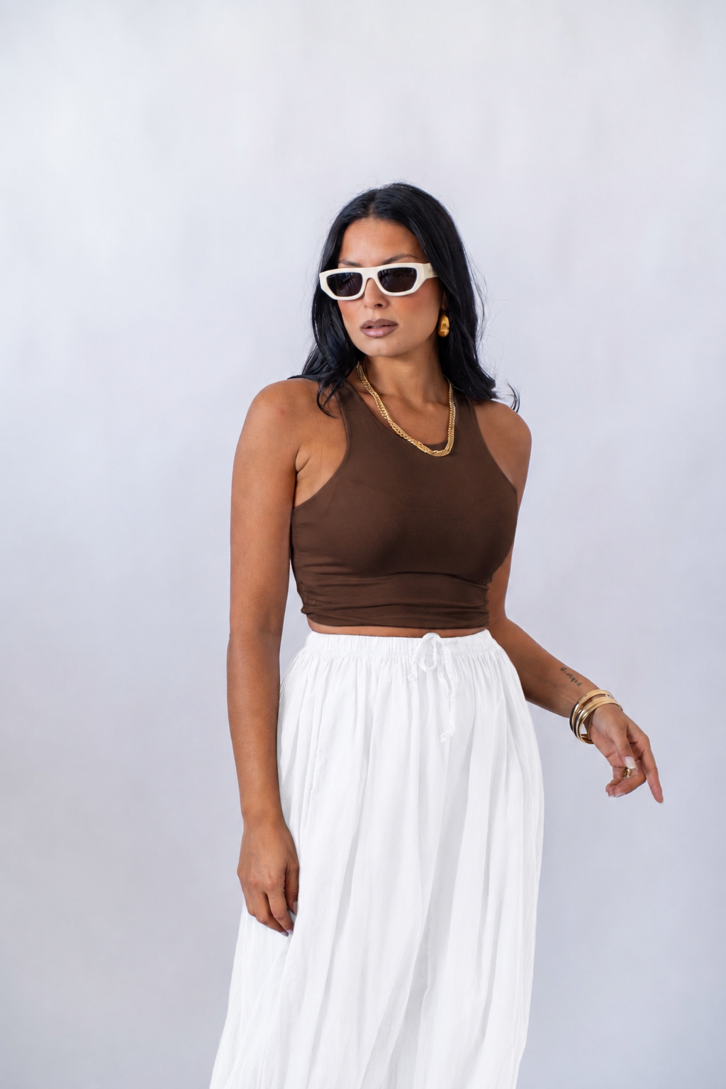 Top Crop Brown