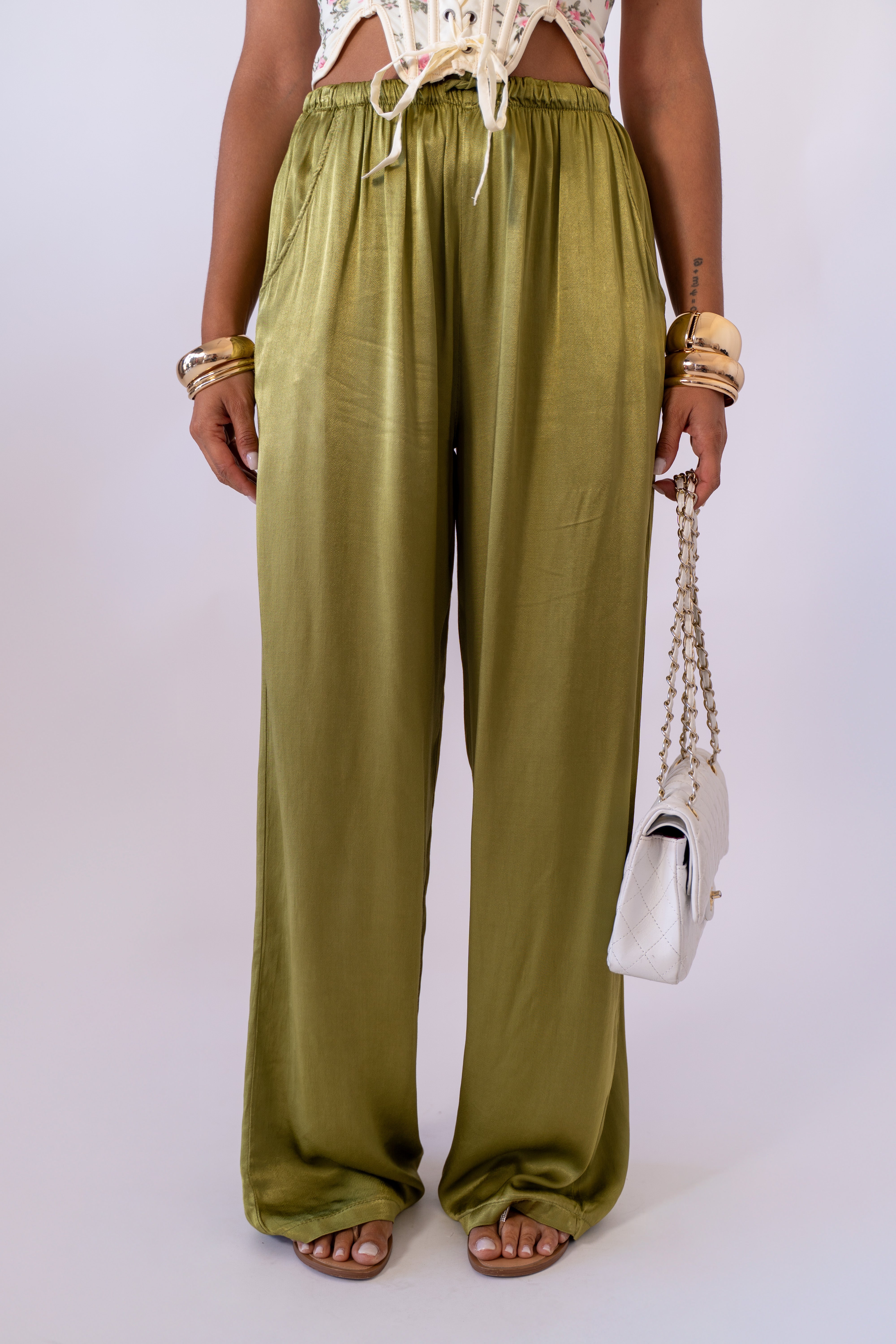 Pantalone Satin