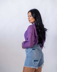 Camicia Veil Purple