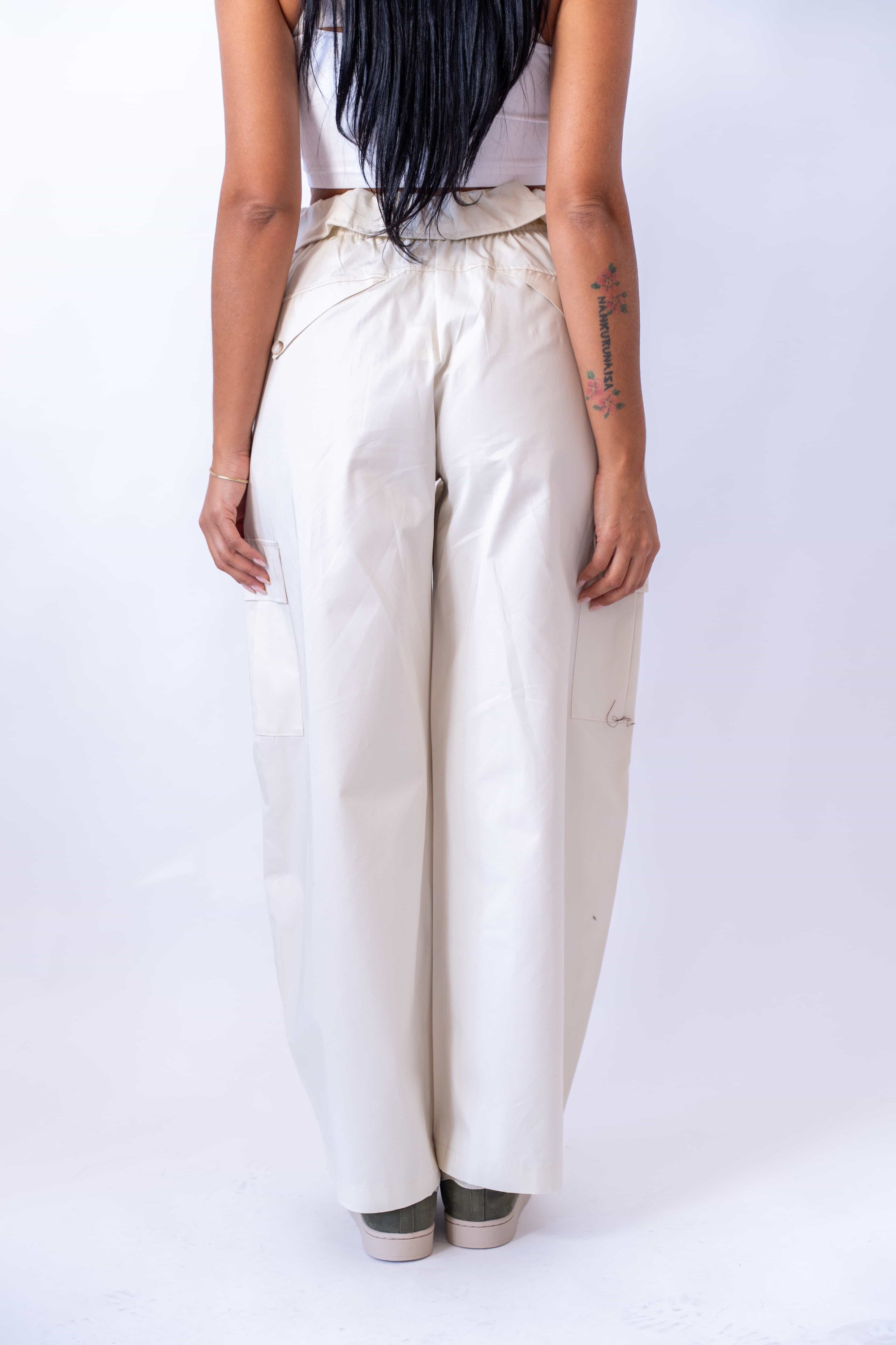 Pantalone Balloon Cream
